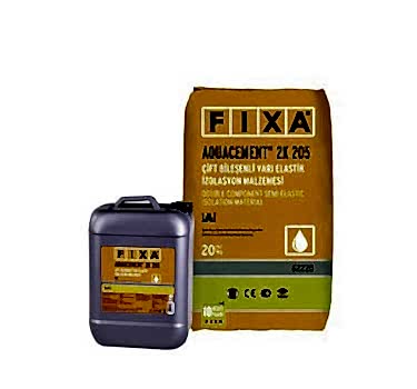 Aquacement 2K 205 Çift Bileşenli Yarı Elastik İzolasyon Malzemesi