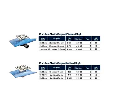 LINE 11 - 15x15 PASLANMAZ ÇELİK ÇERÇEVELİ MODELLER