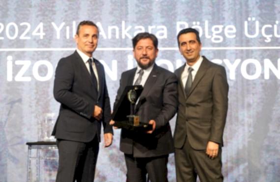 İzocam 2024 Bölge 3.lüğü Ödülümüzü Teslim Aldık
